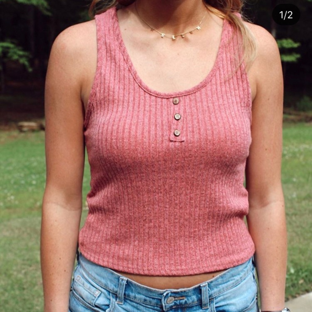 Pink Tank Perfect For Summer
